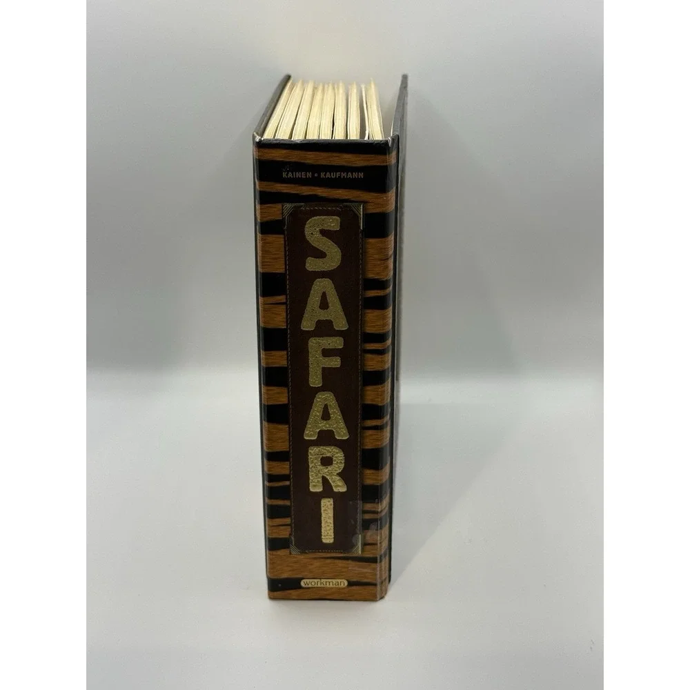 Safari : A Photicular Book by Carol Kaufmann and Dan Kainen (2012, Hardcover)